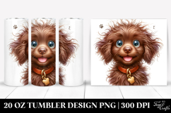 Cute Baby Chesapeake Bay Retriever, Watercolor 20 Oz Product Image 1