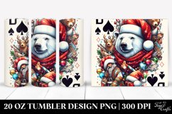 Christmas PNG 20 Oz Tumbler Design Product Image 1