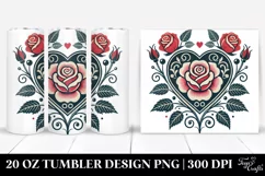 Love 20 Oz Tumbler Png Product Image 1