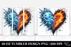 Love 20 Oz Tumbler Png Product Image 1