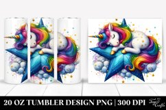 Unicorn . 20 oz Tumbler Design Product Image 1