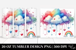Valentines 20 Oz Tumbler Png Product Image 1