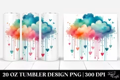 Valentines 20 Oz Tumbler Png Product Image 1