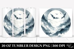 Simple Bat Watercolor Design | 20 oz Tumbler Product Image 1