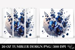 Glossy Delphinium | 20 oz Tumbler Product Image 1