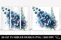 Glossy Delphinium | 20 oz Tumbler Product Image 1