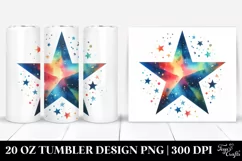Vibrant Star | 20 Oz Tumbler Product Image 1