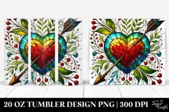 Valentines 20 Oz Tumbler Png Product Image 1