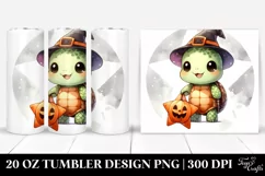 Cute Baby Turtle Halloween 20 Oz Tumbler Product Image 1