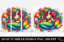 Funny Mermaid | 20 oz Tumbler Product Image 1