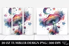 Magical Celestial Mushroom | 20 Oz Tumbler Product Image 1