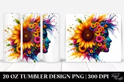 Vibrant Abstract Seal | 20 oz Tumbler Product Image 1