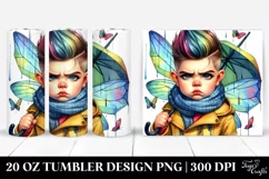 Cool-Haircut Fairy in Summer Raincoat Product Image 1