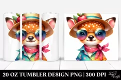 Baby Deer Sun es Sun Hat | 20 Oz Tumbler Product Image 1