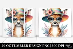 Baby Deer Sun es Sun Hat | 20 Oz Tumbler Product Image 1
