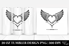 Love 20 Oz Tumbler Png Product Image 1