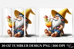 Pastell Gnome Beach Wear | 20 Oz Tumbler Product Image 1