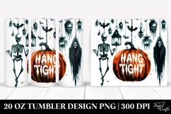 Simplistic Halloween Undead Tumbler Product Image 1