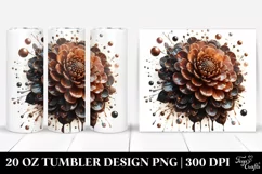 Detailed Marigold | 20 oz Tumbler Product Image 1
