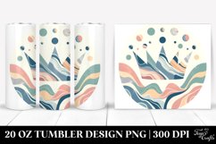 Simple Pastel Crown 20 Oz Tumbler, Transparent Product Image 1