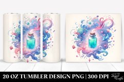 Simple Elixir Watercolor Design | 20 oz Tumbler Product Image 1