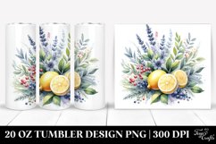 Simple Elixir Watercolor Design | 20 oz Tumbler Product Image 1