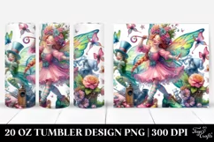 Funny Playing Fairy | 20 oz Tumbler Product Image 1
