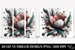 Detailed Tulip | 20 oz Tumbler Product Image 1
