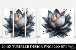 Detailed Tulip | 20 oz Tumbler Product Image 1