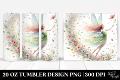 Pastel Fairy Spring Petals | 20 oz Tumbler Product Image 1