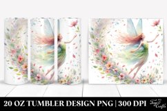 20 Oz Tumbler Sublimation | Tumbling Fairy with Spring Product Image 1