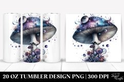 Colorful Celestial Mushroom | 20 oz Tumbler Product Image 1
