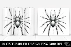 Simple Spider Watercolor Design | 20 oz Tumbler Product Image 1