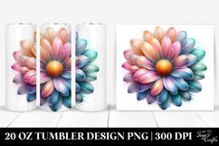 Vibrant Daisy Tumbler Product Image 1