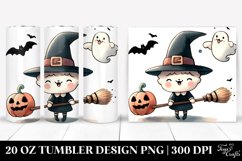 Funny Halloween Broomstick Tumbler Product Image 1