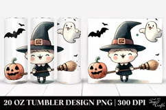 Funny Halloween Broomstick Tumbler Product Image 1