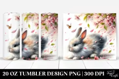 Spring Rabbit Tumbler | 20 Oz Tumbler Product Image 1