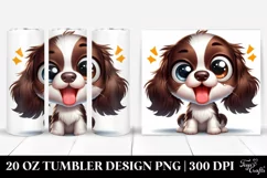 Funny English Spaniel | 20 Oz Tumbler Product Image 1