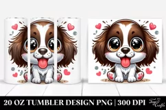 Colorful Baby English Springer Spaniel | 20 Oz Tumbler Product Image 1