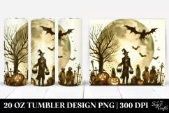 Simple Halloween Zombie | 20 oz Tumbler Product Image 1
