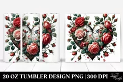 Love 20 Oz Tumbler Png Product Image 1