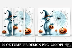 Funny Halloween Clipart COBWEB | 20 oz Tumbler Product Image 1