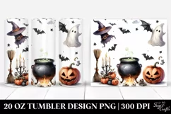 Simple Funny Halloween Clipart 20 Oz Tumbler Product Image 1