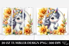 Pastel Baby Unicorn | 20 Oz Tumbler Product Image 1