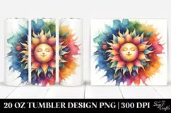 Whimsical Flowers,Baby Macaw | 20 Oz Tumbler Product Image 1