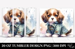 Expressive Baby Brittany | 20 oz Tumbler Product Image 1