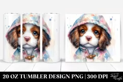 Expressive Baby Brittany | 20 oz Tumbler Product Image 1