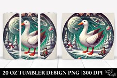 Colorful Duck Clipart 20 Oz Tumbler, Transparent Product Image 1