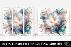 Morning Glory Tumbler | 20 oz Tumbler Product Image 1