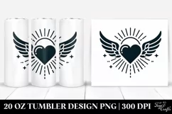 Love 20 Oz Tumbler Png Product Image 1